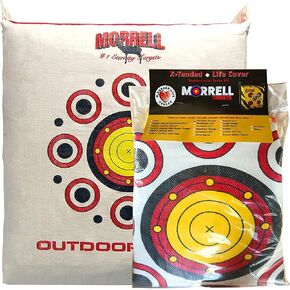 Morrell Outdoor Range Archery Target Replacement Cover, Weatherproof & Dual-Sided with Over 50 Shooting Spots for Precision Training in Saudi Arabia