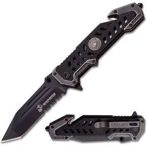 U.S. Marines by Mtech USA M-A1052 Series Spring Assist Folding Knife, 5-Inch Closed in Saudi Arabia