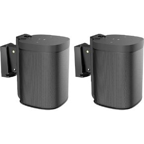 ynVISION.DESIGN Wall Mount for Sonos One, One SL, Play:1, 2 Pack, Black in Saudi Arabia