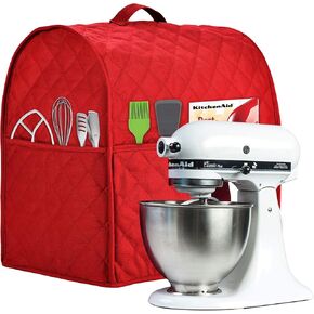 Stand Mixer Cover compatible with Kitchenaid Mixer, Fits All Tilt Head & Bowl Lift Models,The Fabric Is Pure Cottot,Soft, Not Easy to Fade, Not Easy To Pilling. (Fits for 6-8 Quart, Black) in Saudi Arabia