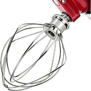 K45WW 6 Wire Whip Attachment for KitchenAid 4.5-5 QT Tilt-Head | Stainless Steel Whisk Attachment for KitchenAid Tilt-Head Stand Mixer. Dishwasher Safe. Replacement for K45WW in Saudi Arabia