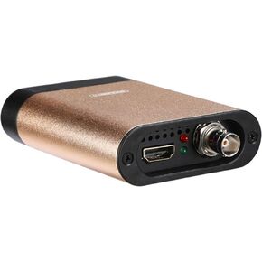 SDI & HDMI Dual Input & Dual Output sync to USB3.0 Video Lossless Capture 360MB/s for 1080P 60fps UVC YUV422 PnP Broadcast Live Streaming Convert USB External 3G-SDI Video Capture Free Driver in Saudi Arabia