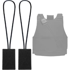 2 Pack Mic Clips for Law Enforcement, Black Radio Mic Holders, Mic Clips for Law Enforcement Vest, Essential Law Enforcement Accessories in Kuwait