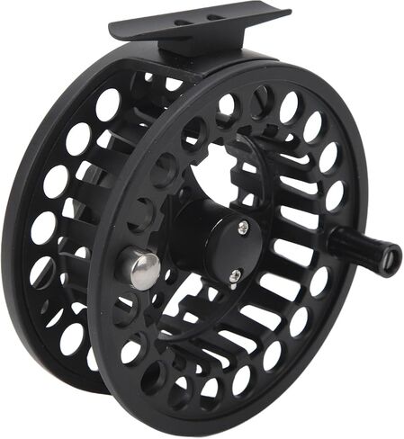 Large Arbor Fly Fishing Reel, Lightweight and Durable Design for Smooth Casting, Ideal for Streams and Rivers, Metal Construction, 232g in Saudi Arabia