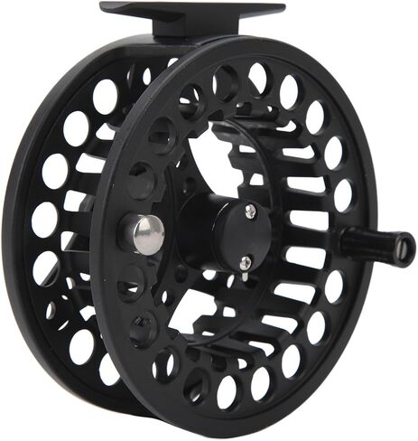 Large Arbor Fly Fishing Reel, Lightweight and Durable Design for Smooth Casting, Ideal for Streams and Rivers, Metal Construction, 232g in Saudi Arabia