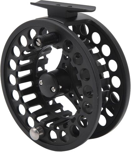 Large Arbor Fly Fishing Reel, Lightweight and Durable Design for Smooth Casting, Ideal for Streams and Rivers, Metal Construction, 232g in Saudi Arabia