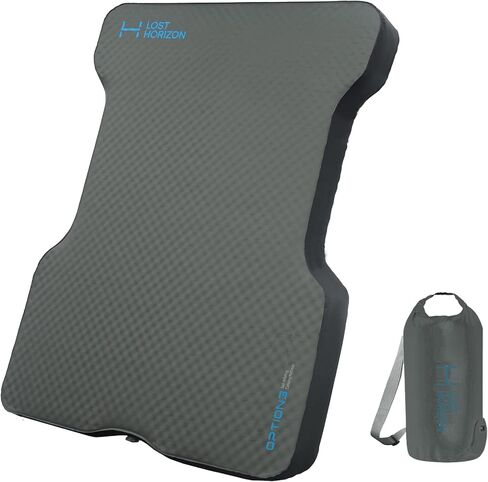 Lost Horizon Self-Inflating Foam Camping Mattress for Tacoma 6 FT | Air & Foam Comfort, Adjustable Firmness, 4.5" Thick, R13 Insulation, All-season ready, Sleeping Pad in Saudi Arabia