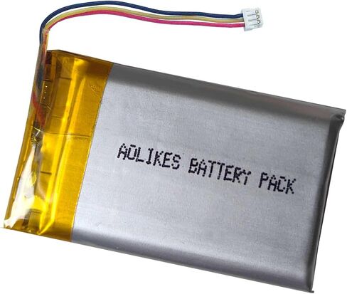 AOLIKES 580mAh 3.7v LiPo Battery Replacement for Jabra Evolve 75 Bluetooth Headset, Evolve 75 UC Battery,Evolve 75 SE Battery Replacement,AHB572535PST Battery Upgarde in Kuwait