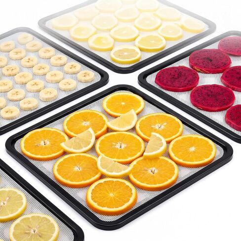 12Pcs Silicone Dehydrator Sheets 11x11 inch Non-Stick Dehydrator Tray Liner in Saudi Arabia