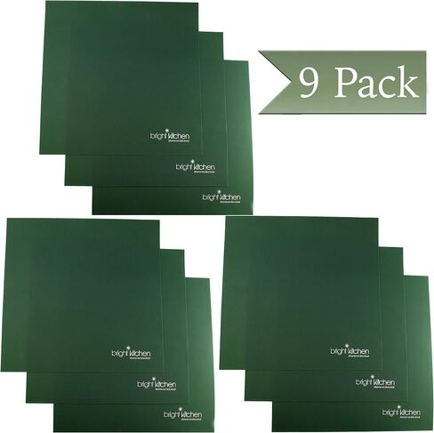 Set of 9-14" x 14" Silicone Sheets for Excalibur Dehydrator Bright Kitchen Re-Usable Non-Stick Mat (9) in Saudi Arabia