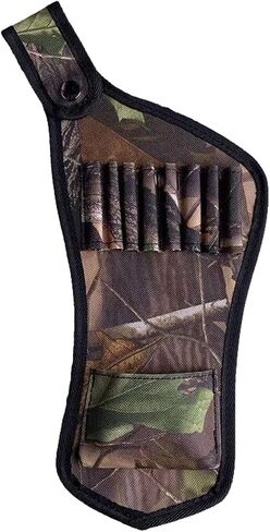 Archery Crossbow Bolts Quiver 8 Holes Arrow Holder Bolt Hip Quiver Waist Pocket Holder for Crossbow Arrows in Kuwait