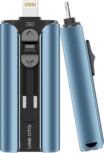 MFi Certified Flash Drive 256GB for iPhone Thumb Drive Photo Stick, High Speed USB Memory Stick iPhone Flash Drive for Photos Videos, External Storage Jump Drive for iPhone/iPad/Android/PC (Blue) in Saudi Arabia
