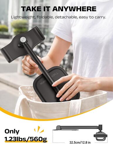 Foldable Portable Monitor Stand,iPad Stand for Desk Holds 4.4LB in Kuwait