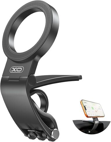 XO Magnetic Phone Holder for Car,Strong Non-Slip Car Phone Mount, Hands-Free Navigation for Car,Phone Holder for Car/Desk, Compatible with iPhone/Samsung and All Smartphones in Saudi Arabia