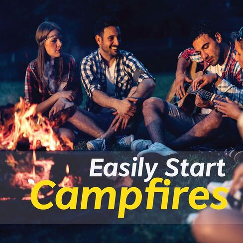 Bangerz Sunz Fire Starter Squares 160 Large Pack. Natural Fire Starters for Campfires, Camping Fire Starter Cubes, Grill, Charcoal Starter Cubes, BBQ Fire Starter, Grill Fire Starter Squares in Saudi Arabia