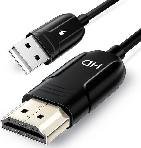 Wireless HDMI Display Adapter, 4K Decoding 1080P@60Hz Screen Mirroring Cable, Plug and Play No WiFi/App/Bluetooth, 5G Dual Band AirPlay Miracast Dongle for iPhone Android PC to TV Projector Monitor in Saudi Arabia
