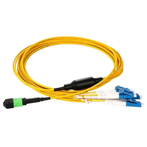 OS2 8-Fiber MPO- إلى LC-UPC كابل الاختراق (أرجواني) in Kuwait