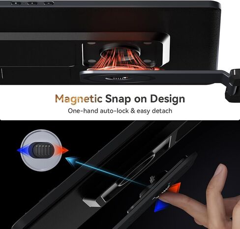 Laptop Screen Extender 15.6" Detachable Portable Monitor for Windows | Triple Screen Laptop Monitor Extender for 13-17.3" MacBook (excl. M1 M2 M3) FHD IPS Plug&Play for Travel Business Watch Party in Saudi Arabia