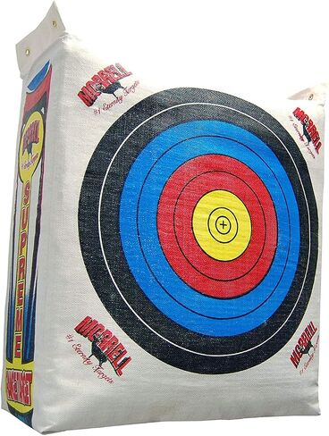 Morrell Weatherproof Supreme Range Archery Bag Target Replacement NASP Field Point Cover with 2 Shooting Sides and 4 Shooting Spots, White, Cover Only in Saudi Arabia