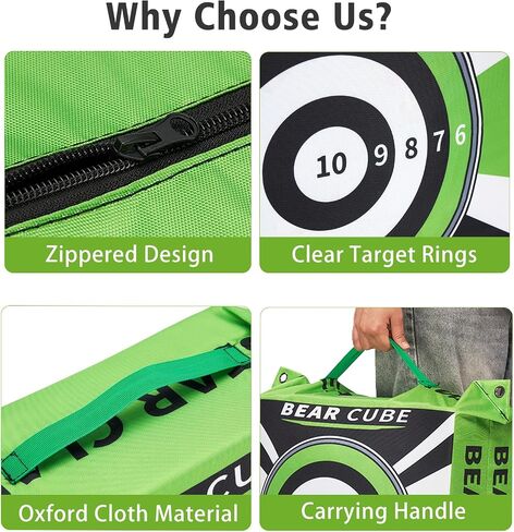 Outdoor Portable Archery Bag Target with 2 Sides and 4 for 30 Pound Bows Adult Field Point Archery Bag Target in Saudi Arabia