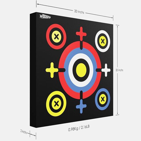20" Foam Archery Bow Arrow Target Block Backyard in Saudi Arabia