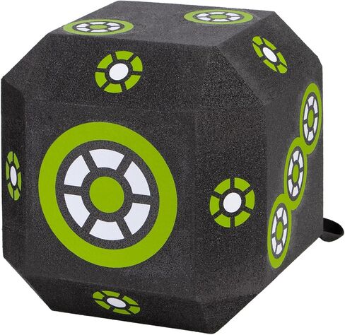 Dice Archery Target, All-Side Foam Archery Target Block, Outdoor Portable Arrow Target with Carry Handle, Cube Shooting Target for Compound Bows&Recurve Bows Hunting Practice in Saudi Arabia