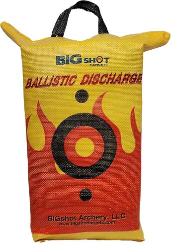 BIGSHOT Archery Crossbow Ballistic Discharge Bag Target – 505 FPS Rated, Multi-Layered Core, 18"x10"x8" Weatherproof, Portable, Field Point, Camp & Range – Easy Arrow Removal in Saudi Arabia