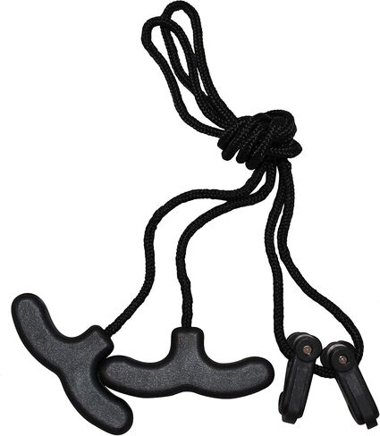 Dead Ringer Crossbow Cocking Rope, Quiet Roller Glide Hooks, Reduces Draw Weight by 50 Percent, Black in Saudi Arabia