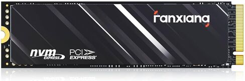 Fanxiang 1TB NVMe SSD PCIe Gen4 M.2 Internal Gaming SSD for PS5, Up to 4800 MB/s, 3D NAND SLC Cache Solid State Drive Upgrade Storage for PC/Laptops S690Q in Kuwait