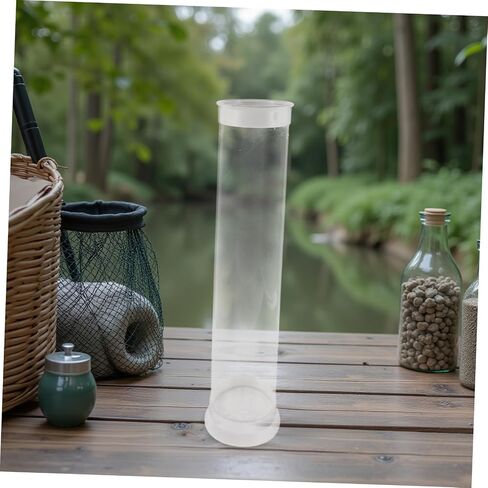 Uonlytech Fishing Float Storage Tube for Precise Calibration PVC | 5 X 20 Inch Size, Outdoor Fishing and Travel Use, Suitable for Beginners and Experienced Fishers in Saudi Arabia