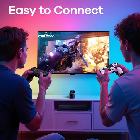 AROEVEIB 2 وحدة تحكم مع قاعدة شحن لوحدة تحكم PS4، لوحة ألعاب لاسلكية مع قاعدة شحن LED و2 كابل USB in Kuwait