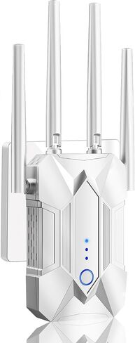 WiFi Extender Signal Booster for Home 1200M: 5G/2.4G Internet Repeater Range Covers Up to 12980 Sq.ft and 108+ Devices in Saudi Arabia