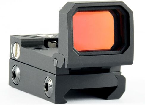 Flip Up Red Dot Sight، 3 MOA ألومنيوم متين منعكس صغير قابل للطي ومدمج RMR - متوافق مع كامل الحجم، حاجز Picatinny مع قاعدة مرتفعة in Kuwait