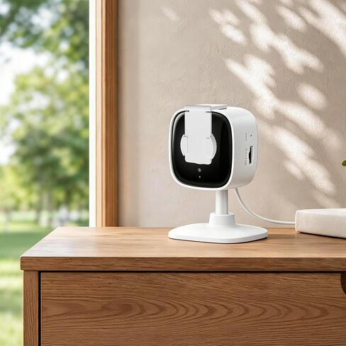 3D Printed Adjustable Flip Privacy Lens Cover – Compatible with Ring, Blink, Eufy, Tapo Cameras, Self-Adhesive Sticker, Adjustable Length, Flip Open/Close for Webcam & Home Security Camera in Saudi Arabia