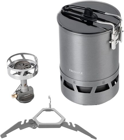 Fire-Maple Petrel G3 Pot & Greenpeak 1 Gas Stove Camping Cooking Set in Saudi Arabia