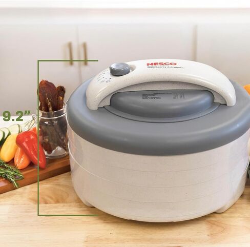 Nesco FD-61 Snackmaster Encore Food Dehydrator for Great Jerky and Snacks, 4 Trays, Gray in Saudi Arabia