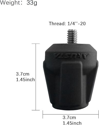 DEERACE Bow Stabilizer Ball Dampers Recurve Compound Bow Silencers Shock Absorbers Archery Bow Stabilizers Ball for Recurve Compound Bow in Saudi Arabia