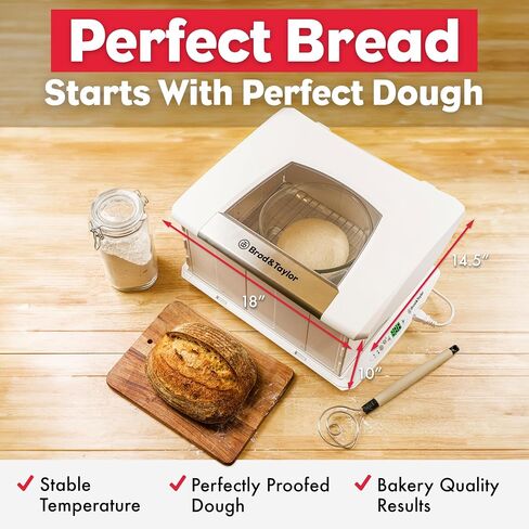 Brod & Taylor Folding Proofer + Sourdough Home (Bundle) in Saudi Arabia