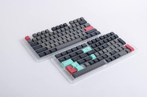 HK GAMING Custom Keycaps | Dye Sublimation PBT Keycap Set for Mechanical Keyboard | 139 Keys | Cherry Profile | ANSI US-Layout | Compatible with Cherry MX, Gateron, Kailh, Outemu | Stealth Dolch in Saudi Arabia