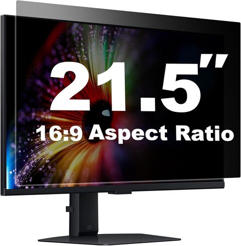 [1 Pack] Twugs Computer Privacy Screen 21.5 Inch, Privacy Screen for Computer Monitor, Anti-Glare & Anti-Blue Light Privacy Filter for Computer Display in Saudi Arabia