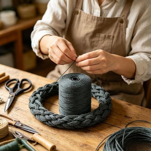 Fishing Net Repair Line, 984ft Nylon String Wrapping Rope Fish Net Repair Twine Nylon Cord Twine for Garden Tomato Climbing Plant Tie Floristry Fishing Wrapping Camping and Outdoor Survival in Saudi Arabia
