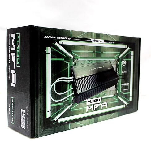 Deaf Bonce Machete Fight Amplifier 4-CH 1080W RMS Class D 4-Ohm/MFA-4.180 in Kuwait