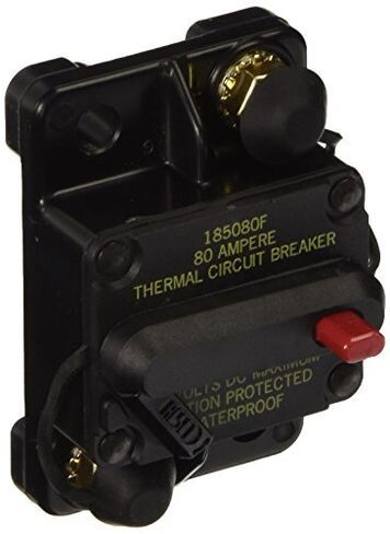 Bussmann (BP/CB185-80) 80 Amp Circuit Breaker, Model: BP/CB185-80, Tools & Hardware store in Saudi Arabia