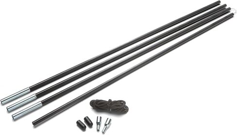 Coghlan's Fiberglass Tent Pole Repair Kit – Camping Gear for Quick Tent Repairs with Durable Poles, Shock Cord, and Ferrules for Outdoor Adventures, Emergency Repairs, and Backpacking Essentials in Saudi Arabia