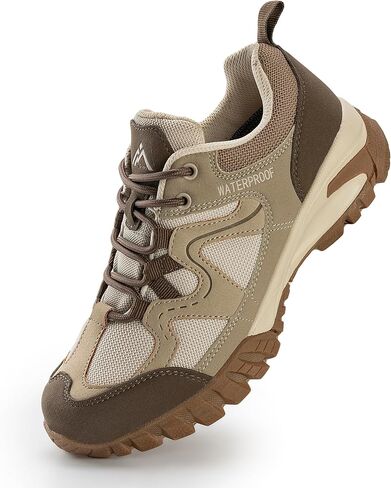CC-Los Women's Waterproof Lightweight Hiking Shoes Non-Slip Outdoor Walking | Updated Better Fit, Waterproof Keeps Feet Dry, Lightweight Non-Slip, All-Day Comfort, Zero Break-In, Trail & Hiking Ready in Kuwait