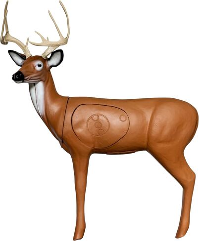 BIGSHOT Pro Hunter 3D Doe Deer Archery Target - Self-Healing Foam for Broadheads & Field Points - Weather Resistant with Replaceable Core - Competition Grade for Compound Bow & Crossbow Practice in Saudi Arabia