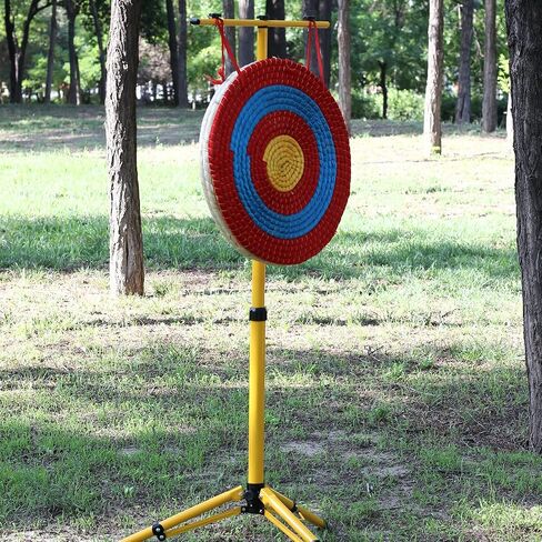 Archery Target and Target Stand for Backyard, Durable Bow and Arrow Straw Target for Youth Outdoor Shooting Practice in Saudi Arabia