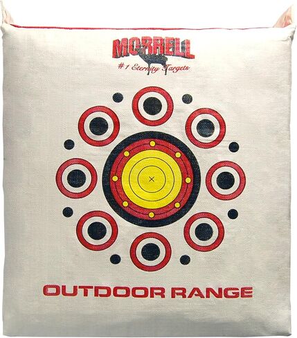 Morrell Outdoor Range Archery Target Replacement Cover, Weatherproof & Dual-Sided with Over 50 Shooting Spots for Precision Training in Saudi Arabia