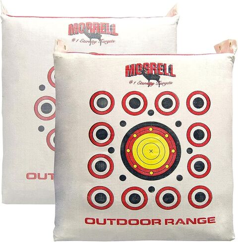 Morrell Outdoor Range Archery Target Replacement Cover, Weatherproof & Dual-Sided with Over 50 Shooting Spots for Precision Training in Saudi Arabia