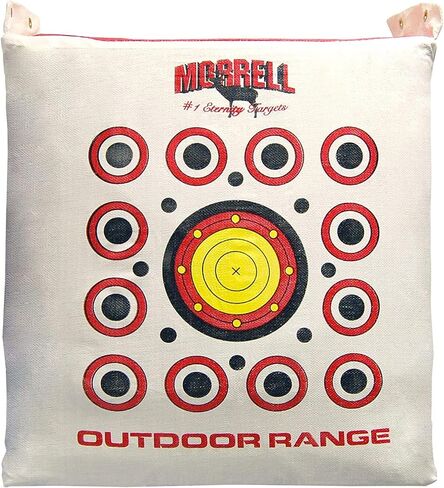 Morrell Outdoor Range Archery Target Replacement Cover, Weatherproof & Dual-Sided with Over 50 Shooting Spots for Precision Training in Saudi Arabia